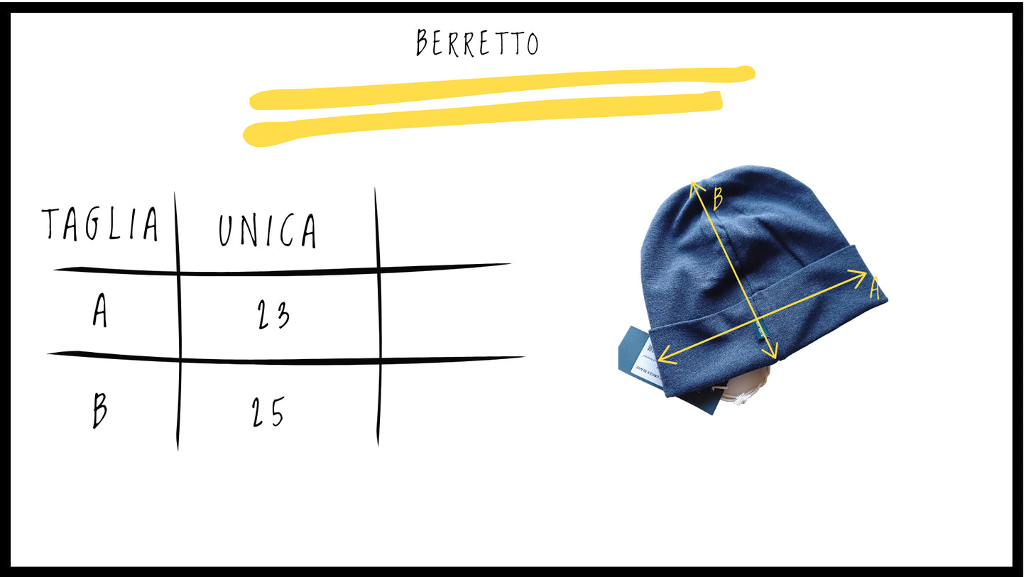 Berretto ecologico True North