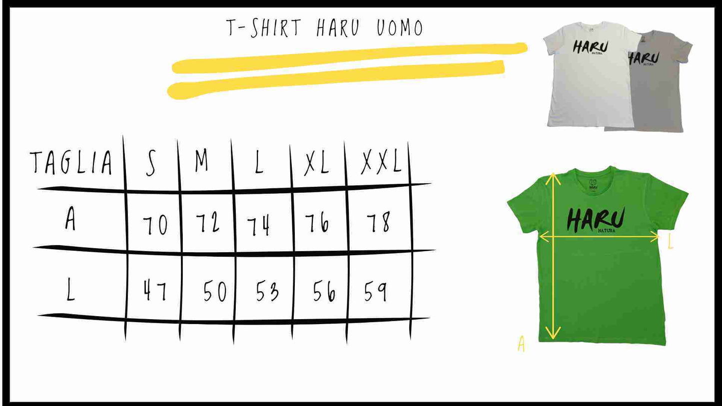 T-shirt HARU uomo