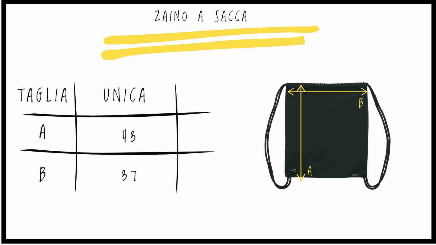 Zaino a sacca Haru Natura
