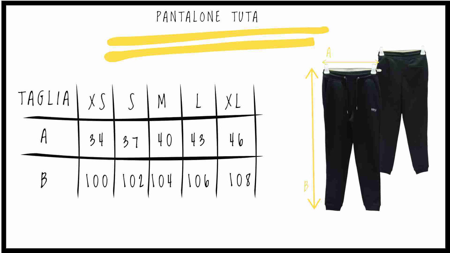 Pantalone tuta unisex Haru Natura